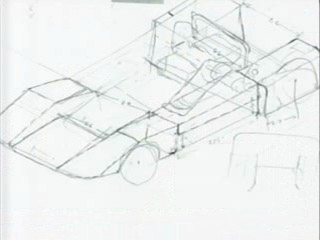 Tyrell's Concept (Line) Drawing of The Special