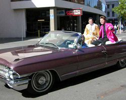 Classic Car Parade on show morning