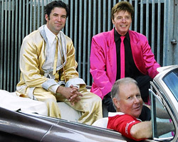 Classic Car Parade on show morning